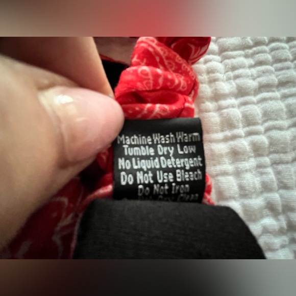 Two Biker Headbands - Paisley Stretch - Picture 4 of 8